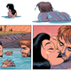 Illustration for article titled i All-Star Western/i #34 sails into the sunset with Darwyn Cooke